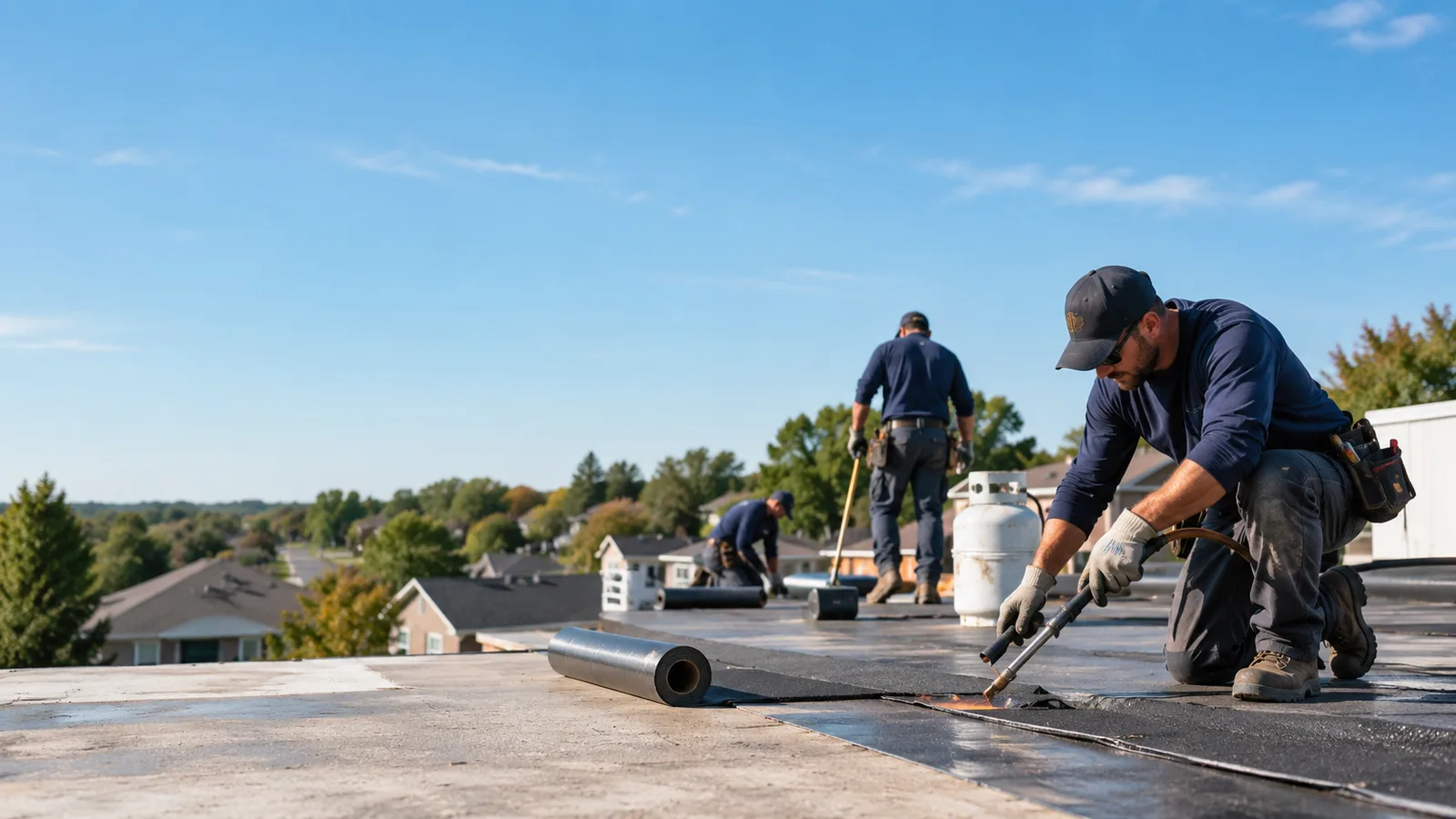 Flat Roof Leak Repair providers in Germanton, NC